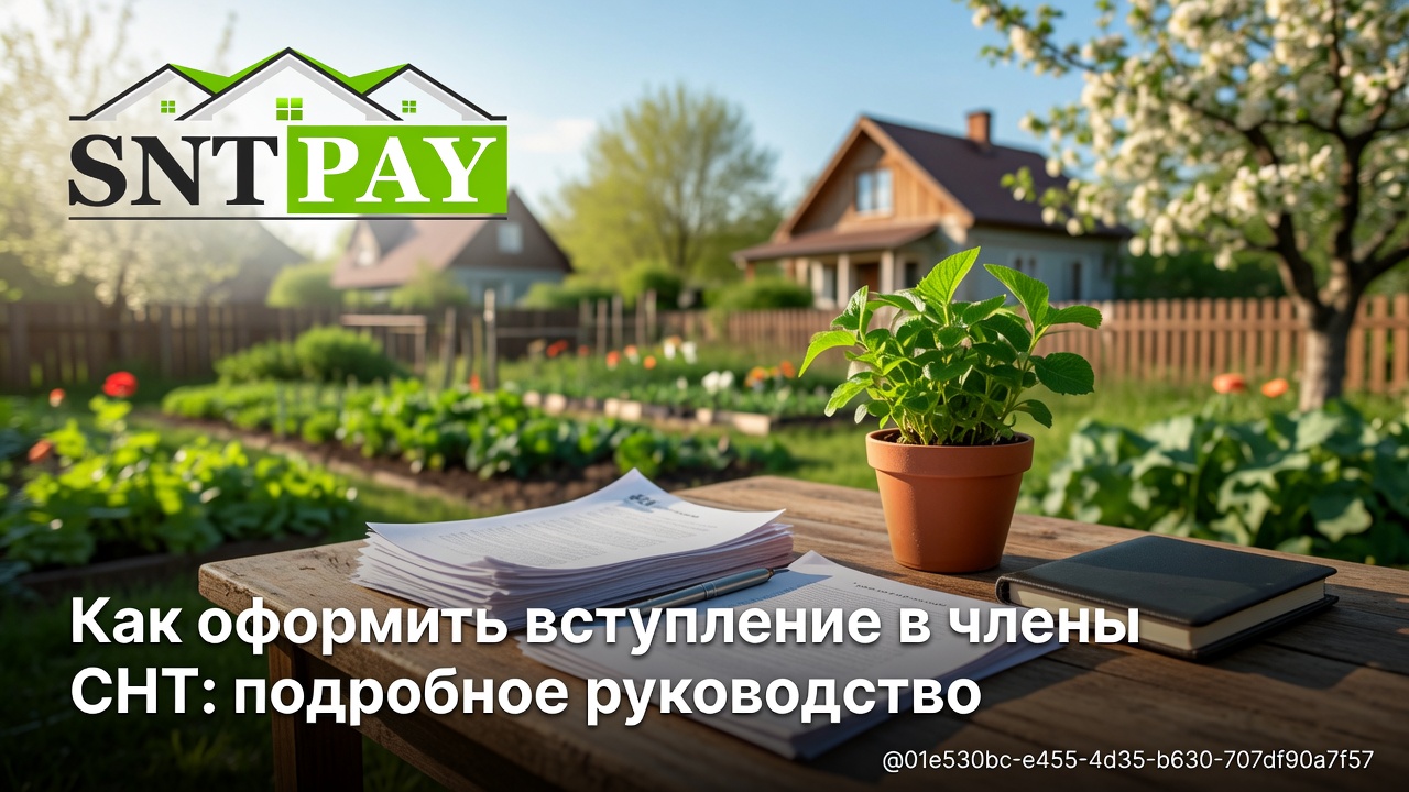 Как оформить вступление в члены СНТ: подробное руководство